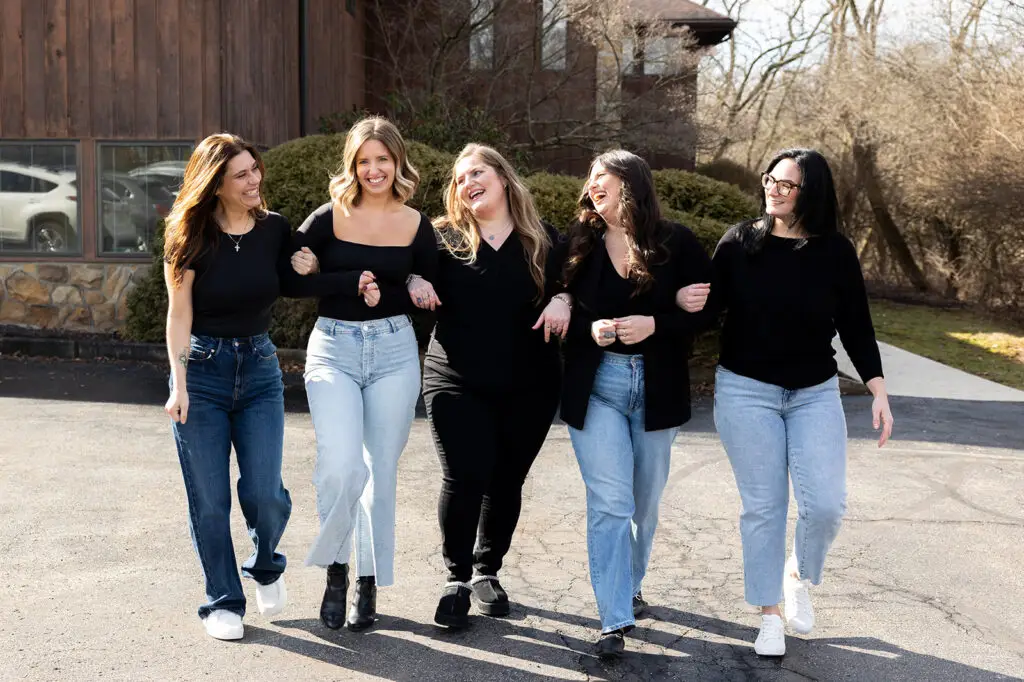 Ober Yahr Electrolysis team walking together