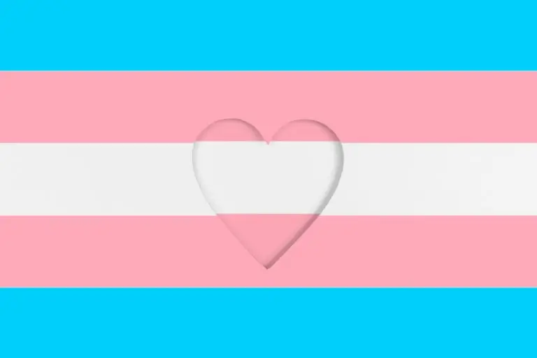 Transgender flag background