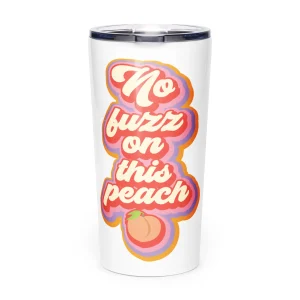 Tapered stainless steel tumbler